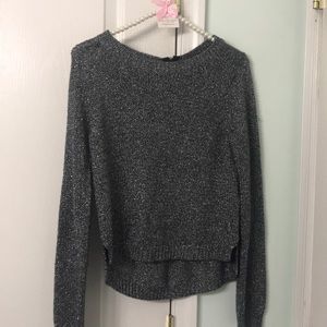 Silver/ Glittery sweater